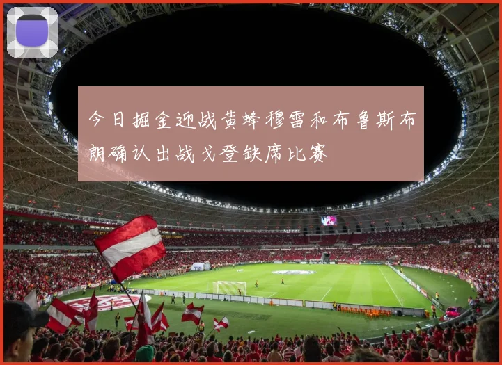 今日掘金迎战黄蜂穆雷和布鲁斯布朗确认出战戈登缺席比赛